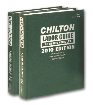 Auto Repair Labor Guide on 2010 Chilton Labor Time Guide Manuals  Domestic   Import  2 Volume Set