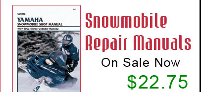 Snowmobile Repair Manuals