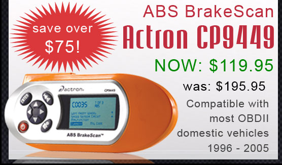 ABS BrakeScan Tool