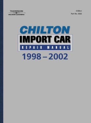 Auto Import Racing on 1998   2002 Chilton S Import Auto Repair Manual