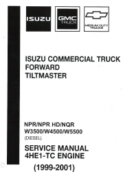 1999 - 2001 Chevrolet, GMC & Isuzu NPR/NPR HD/NQR W3500-5500 Diesel
