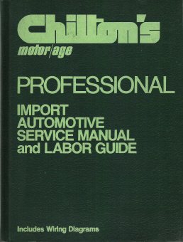 Auto Repair Labor Guide on 1973   1979 Chilton S Import Service Manual   Labor Guide