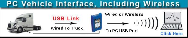 Nexiq USB-LINK / WVL2 connects Truck to PC Wired or Wireless