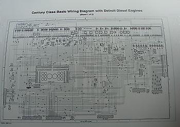 2000 - Up Freightliner Century / Columbia Class Wiring Diagrams w