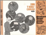 1986 Ford Thunderbird, Mercury Cougar Electrical and Vacuum Troubleshooting Manual