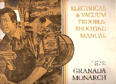 1979 Ford Granada / Mercury Monarch Electrical and Vacuum Troubleshooting Manual
