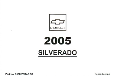 2005 Chevrolet Silverado Owner's Manual