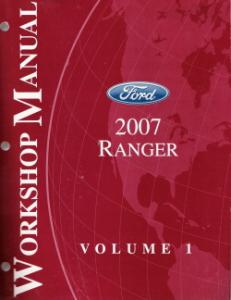 2007 Ford Ranger Factory Workshop Manual - 2 Volume Set