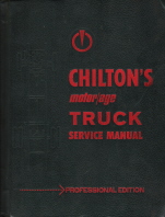 1961 - 1971 Chilton's Truck & Van Service Manual & Labor Guide