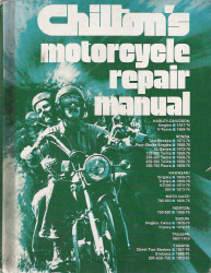 1947 - 1976 Chilton's Motorcycle Repair Manual
