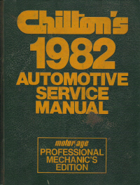 1976 - 1982 Chilton's Automotive Service Manual
