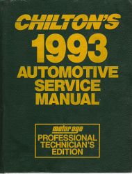 1989-1993 Chilton's Automotive Service Manual