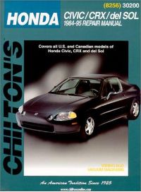 1984 - 1995 Honda Civic, CRX and del Sol Chilton's Total Car Care Manual