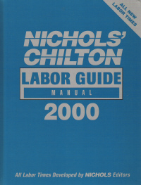 2000 Chilton Labor Guide Manual