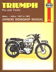 1947 - 1962 Triumph Pre-Unit Twins Haynes Repair Manual