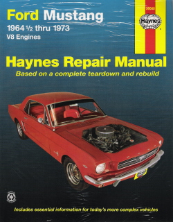 1964 1/2 - 1973 Ford Mustang Haynes Automotive Repair Manual 