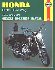 1975 - 1979 Honda Gold Wing GL1000 Haynes Repair Manual
