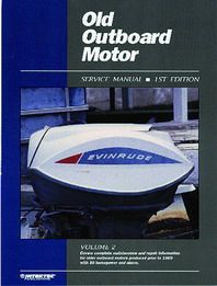 1957 - 1969 30 HP & Above Old Outboard Motor Clymer Repair Manual