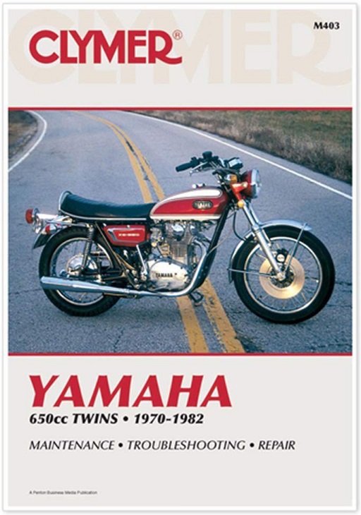 1970 1982 Yamaha 650 Twins Clymer Repair Manual