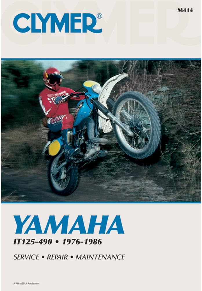 1976 1986 Yamaha IT125-490 Clymer Repair Manual