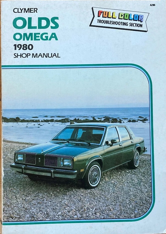 1980 Oldsmobile Omega Clymer Repair Manual