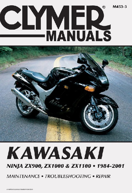 1984 2001 Kawasaki 900-1100 Ninja Clymer Repair Manual