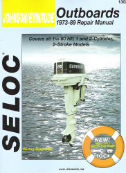 1973 - 1989 Johnson / Evinrude Outboards 1 & 2 Cylinder 2-Stroke Models Seloc Repair Manual