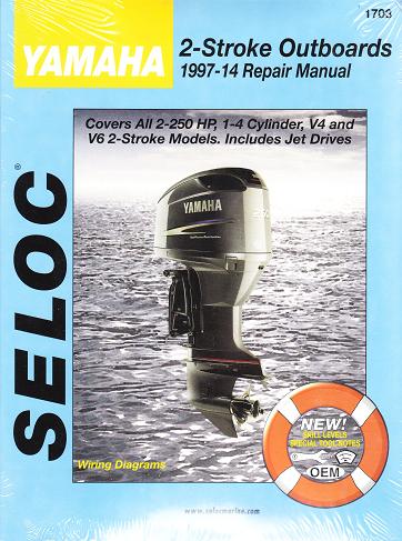 1997 - 2014 Yamaha 2-stroke Outboard Seloc Repair Manual