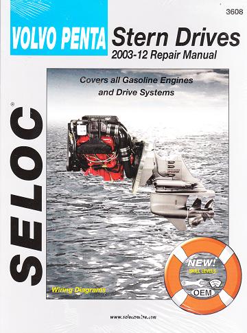 Clymer 1994-2000 Volvo Penta Stern Drive Maintenance Service Repair Manual