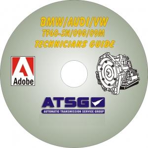VW 09G / Audi TF60SN Technicians Diagnostic Guide- Mini CD-ROM