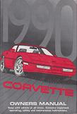 1990 Chevrolet Corvette Factory Owner's Manual