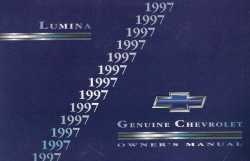 1997 Chevrolet Lumina Owner's Manual