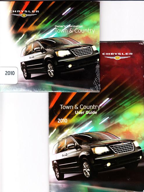 2010 Chrysler Town & Country User Guide & Owner Information DVD-ROM