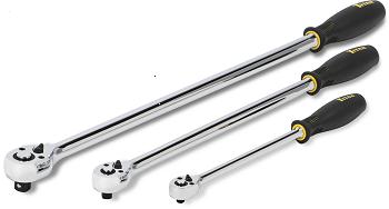 Titan 3pc Extra Long Ratchet Set