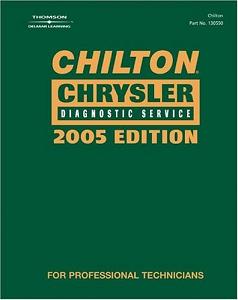 2005 Chilton Daimler Chrysler Diagnostic Service Manual, (1990 - 2003 Coverage)