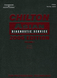 2006  Chilton Asian Diagnostic Service Manual, Volume 1, (1996 - 2005 Coverage)