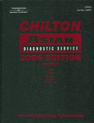 2006 Chilton Asian Diagnostic Service Manual, Volume 3, (1996 - 2005 Coverage)