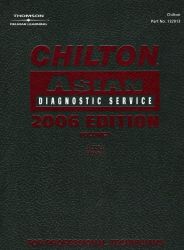 2006 Chilton Asian Diagnostic Service Manual Set, 3 Volumes (1996-2005 Coverage)