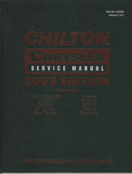 2008 Chilton's Daimler Chrysler Service Manual - Volume 2