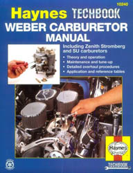 Weber, Zenith Stromberg, SU Carburetor Manual Haynes Techbook