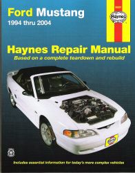 1994 - 2004 Ford Mustang, Haynes Repair Manual 