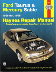 1986 - 1995 Ford Taurus & Mercury Sable Haynes Repair Manual