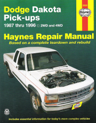 1987 - 1996 Dodge Dakota Pick-ups Haynes Repair Manual 