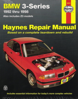 1992 - 1998 BMW 3-Series Haynes Automotive Repair Manual 