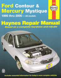 1995 - 2000 Ford Contour and Mercury Mystique Haynes Repair Manual 