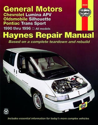 1990 - 1996 Chevrolet Lumina APV, Silhouette, Trans Sport, Haynes Manual