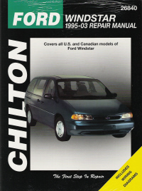 1995  - 2007 Ford Windstar/Freestar, Chilton's Total Car Care Manual