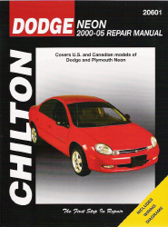 2000 - 2005 Dodge Neon Chilton's Total Car Care Manual