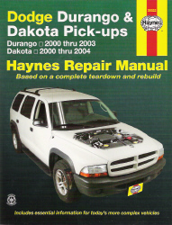 2000 - 2003 Dodge Durango, 00-04 Dakota Haynes Repair Manual 