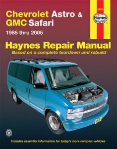 1985 - 2005 Chevy Astro, GMC Safari Mini-Van, Haynes Repair Manual 